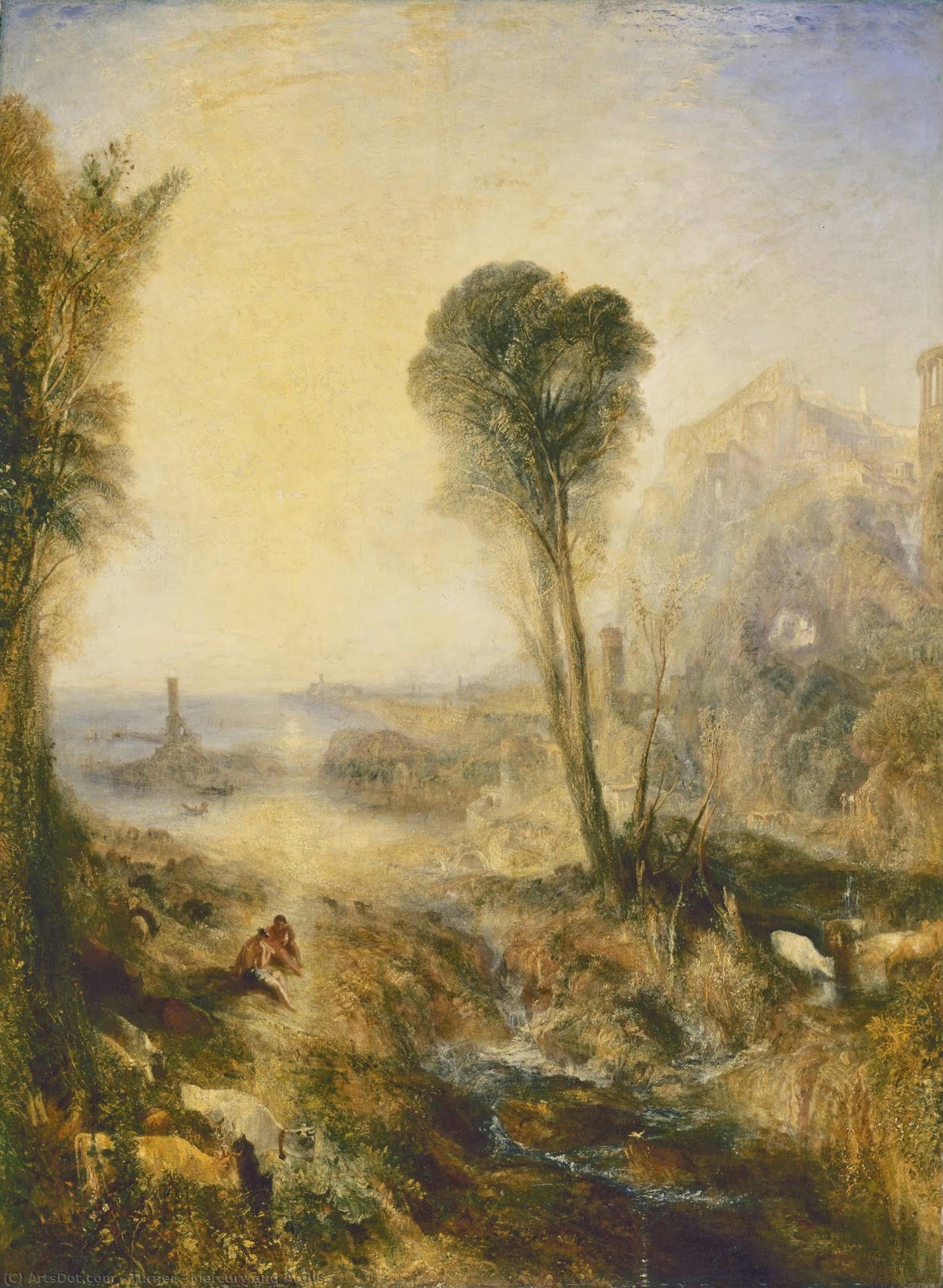 Mercury And Argus — J.m.w. Turner