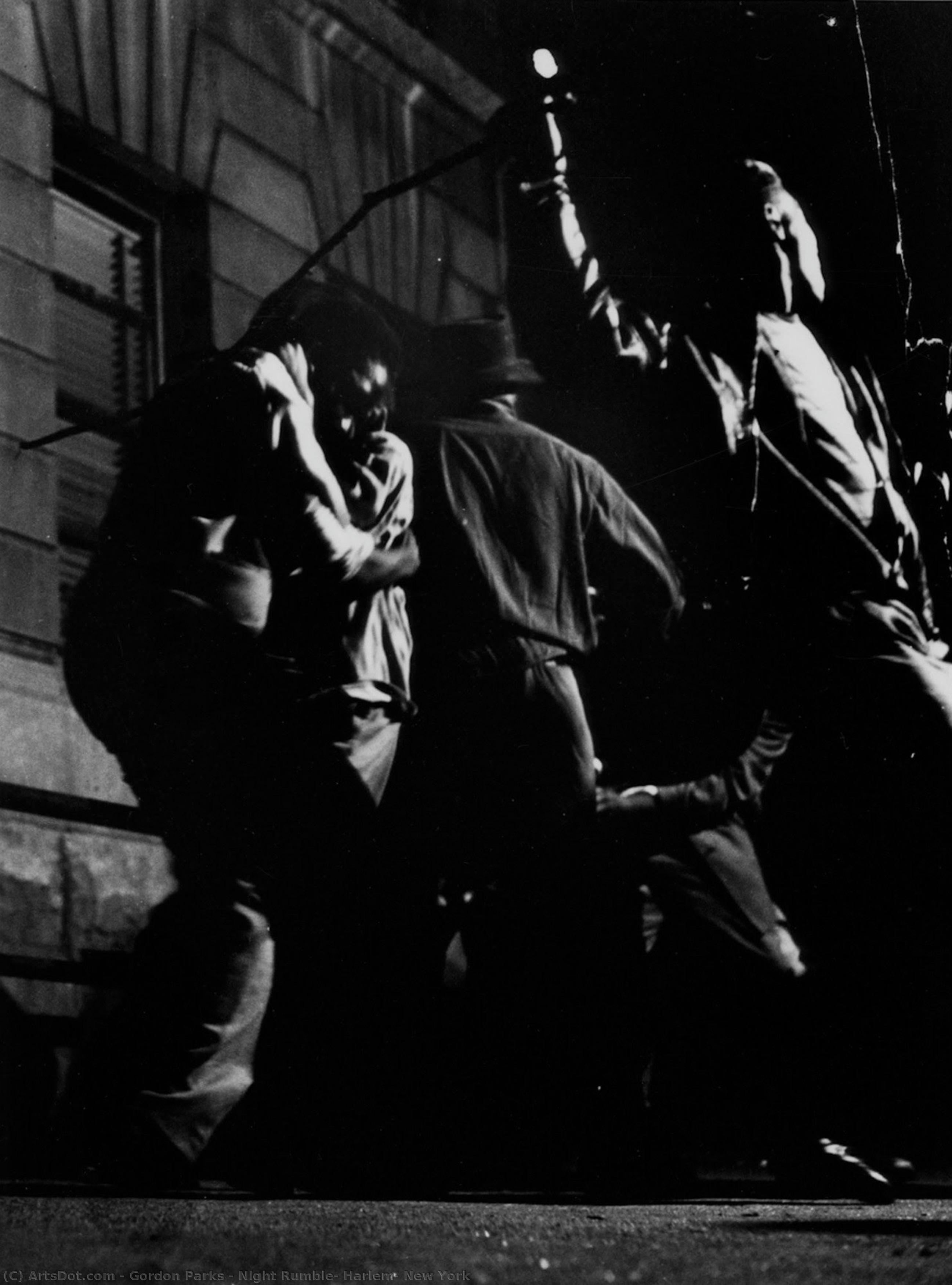 Night Rumble, Harlem, New York — Gordon Parks