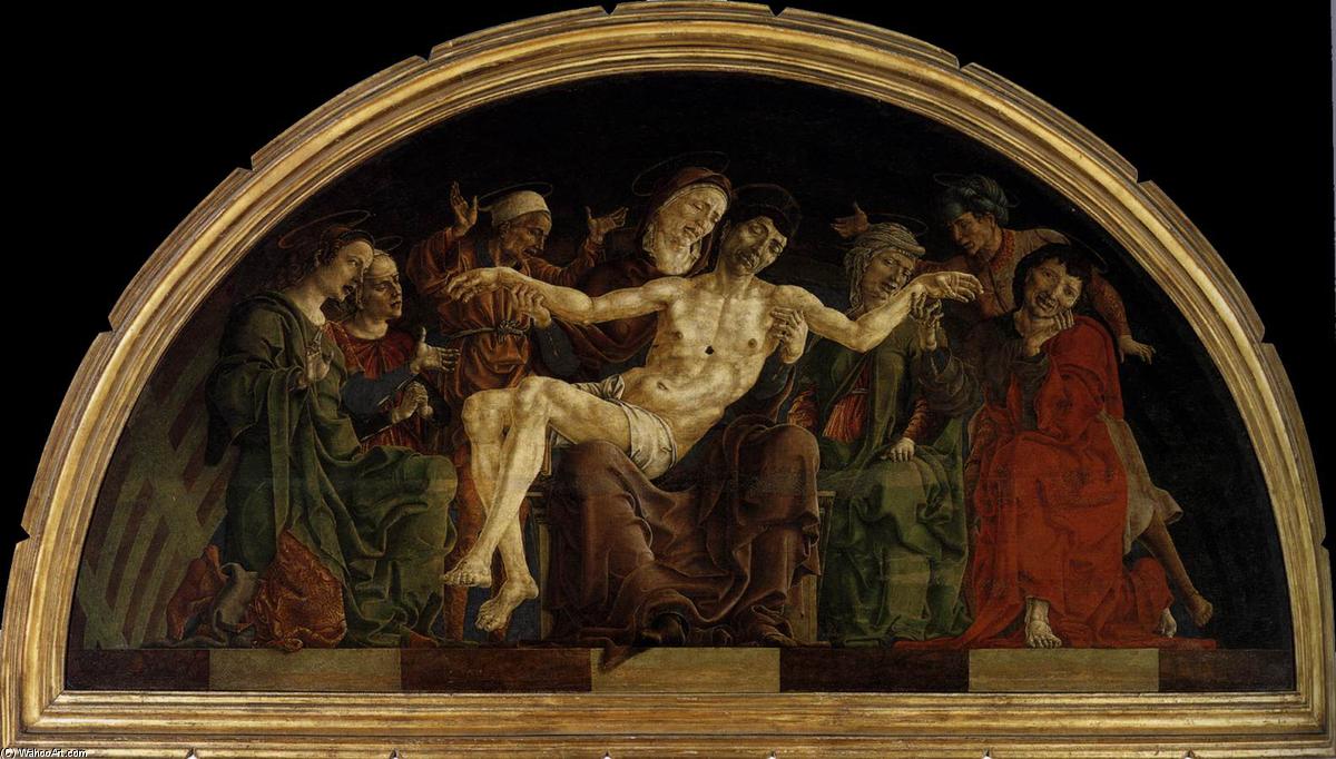 Pietà (panel From The Roverella Polyptych) — Cosmè Tura