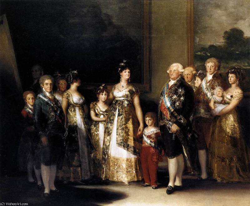 Charles Iv And His Family — Francisco José De Goya Y Lucientes