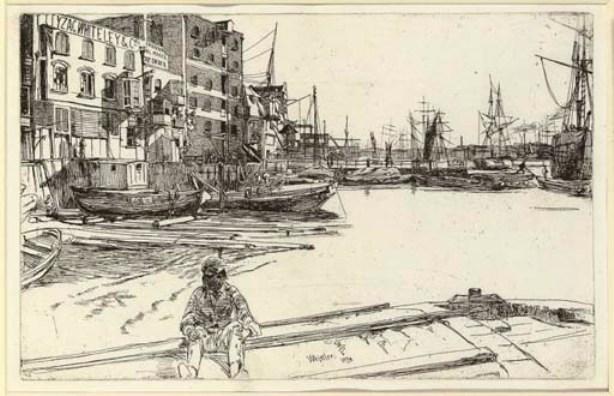 Eagle Wharf — James Abbott Mcneill Whistler