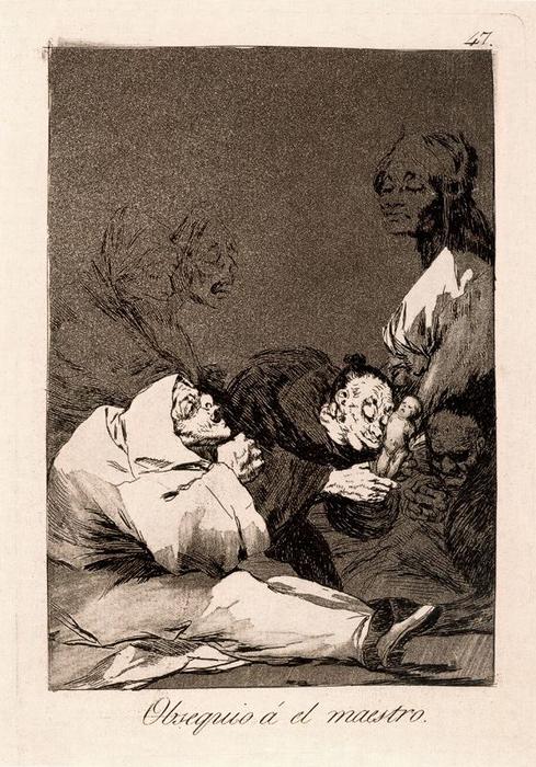 Obsequio Á El Maestro — Francisco José De Goya Y Lucientes