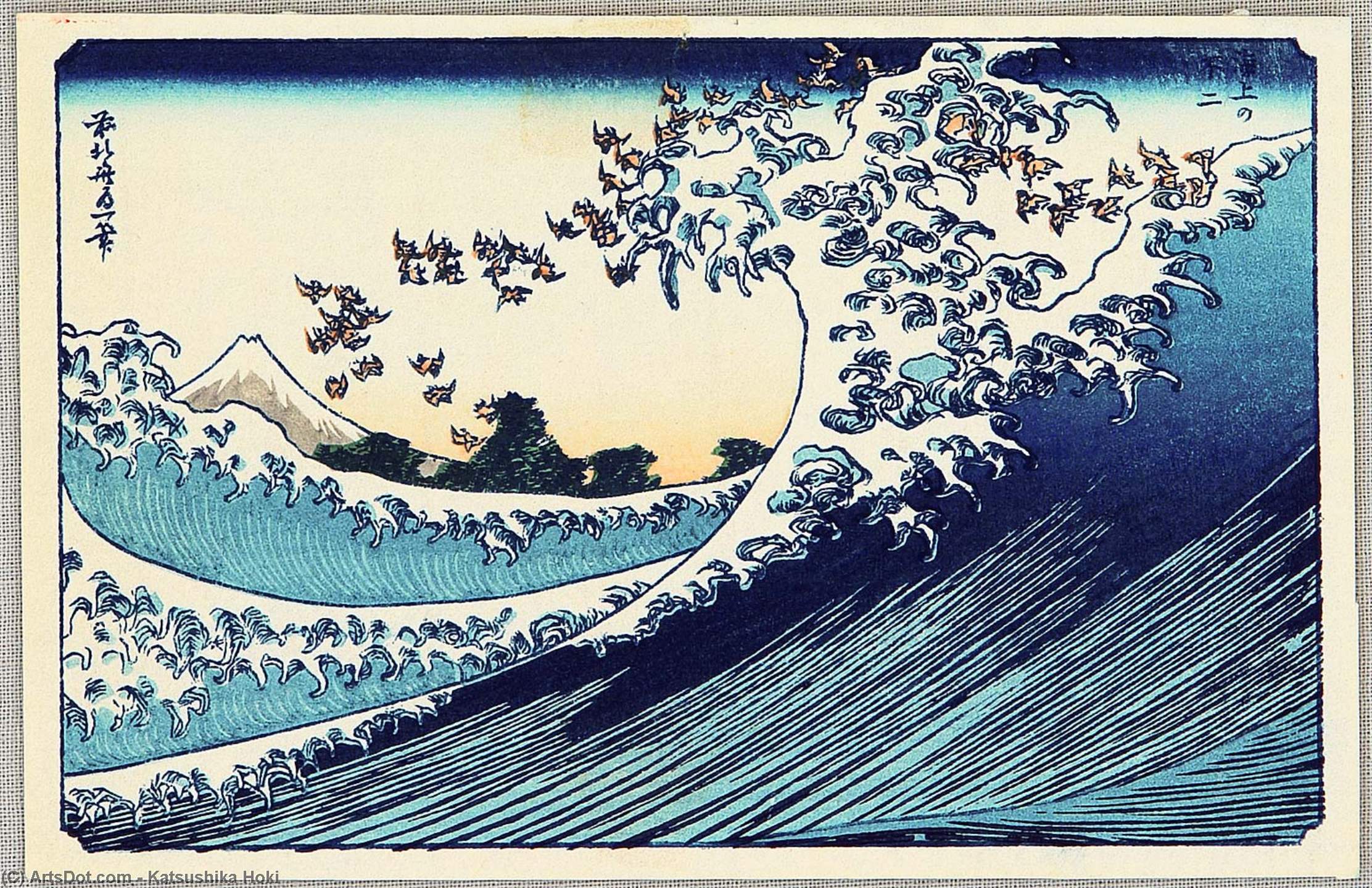 Mt. Fuji And Big Wave — Katsushika Hokusai
