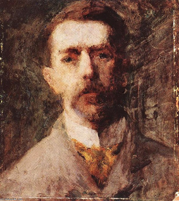 Self-portrait — Károly Ferenczy