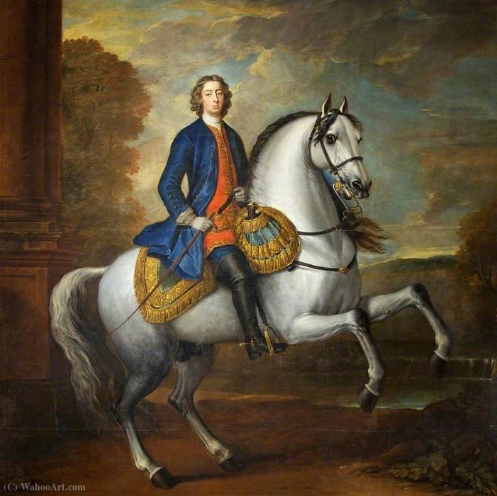 Henry Hoare Ii (1705–1785), On Horseback — John Wootton