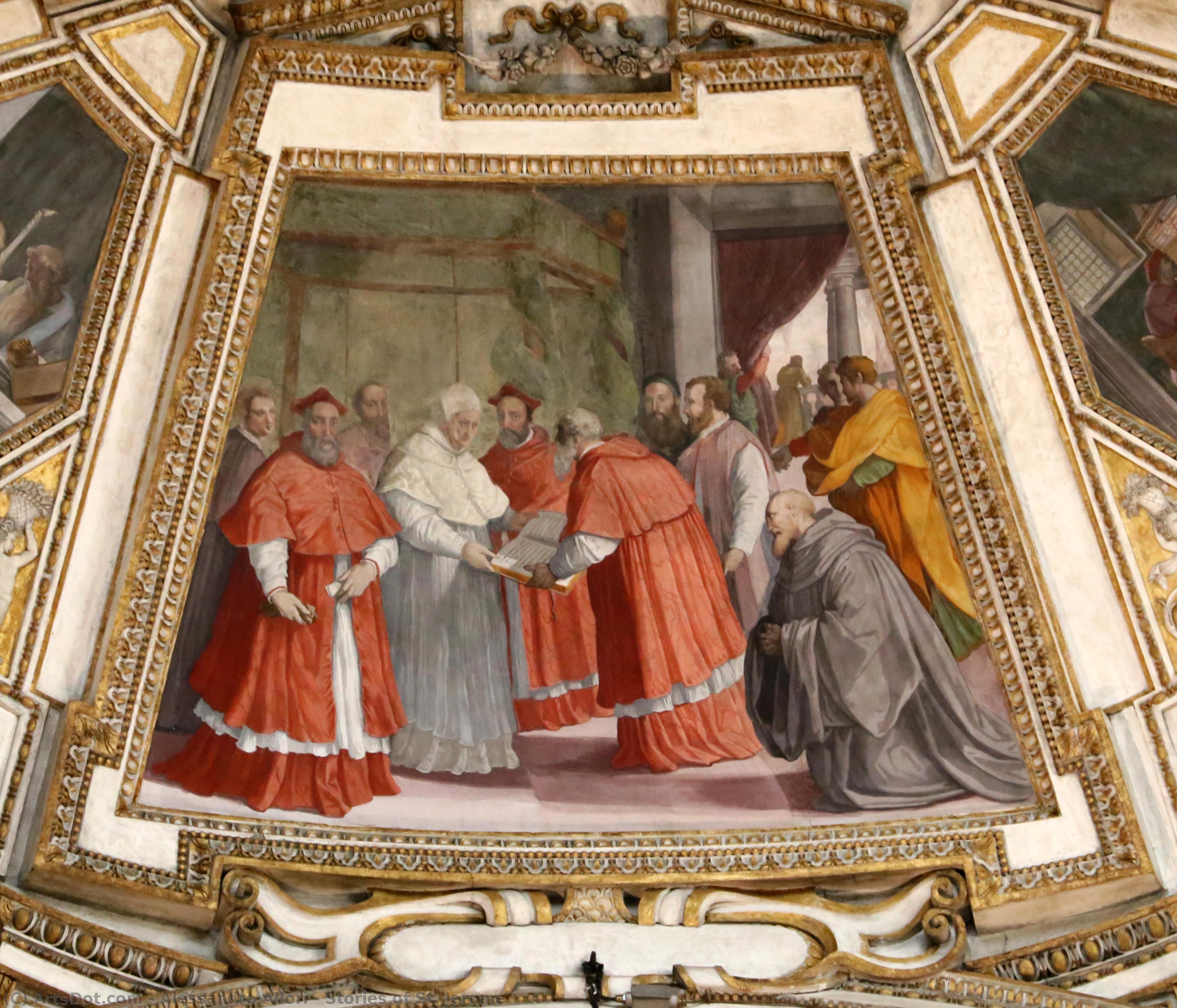 Stories Of St. Jerome — Alessandro Allori