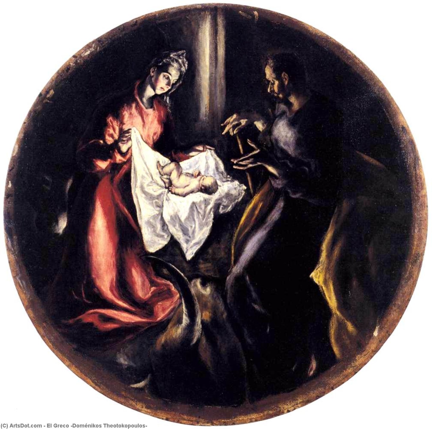 The Nativity — El Greco