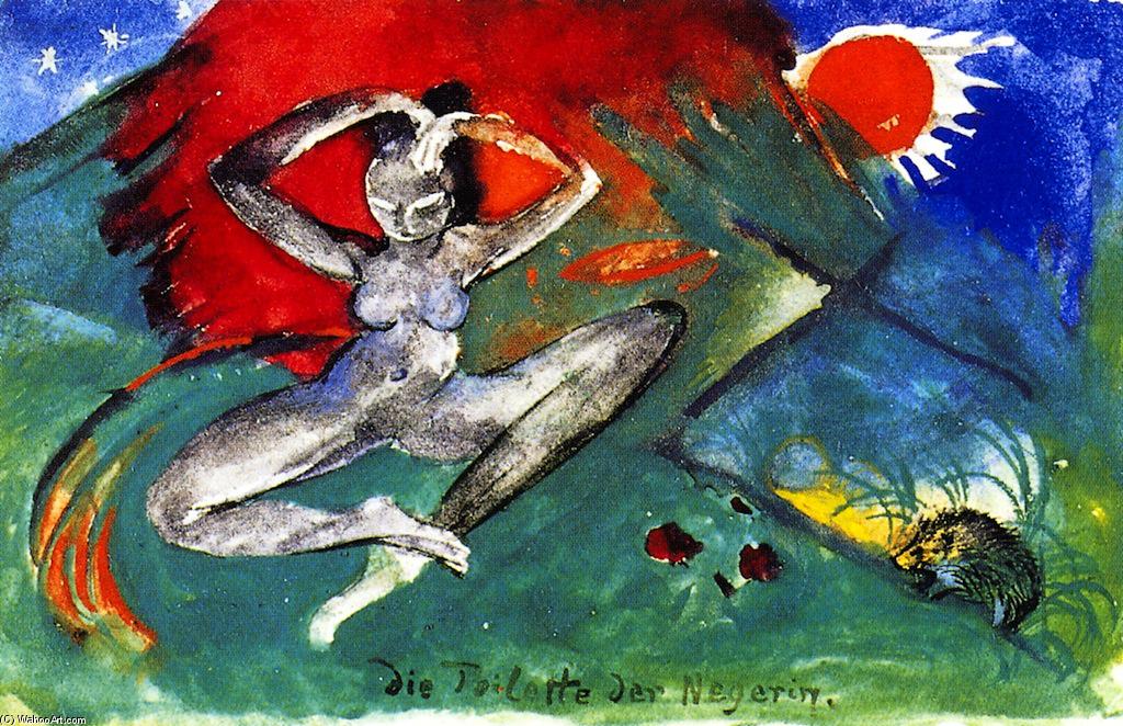 The Negress's Toilette — Franz Marc