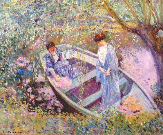 Under The Willows — Frederick Carl Frieseke