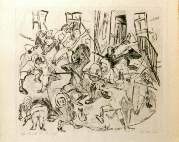 Playing Children — Max Beckmann