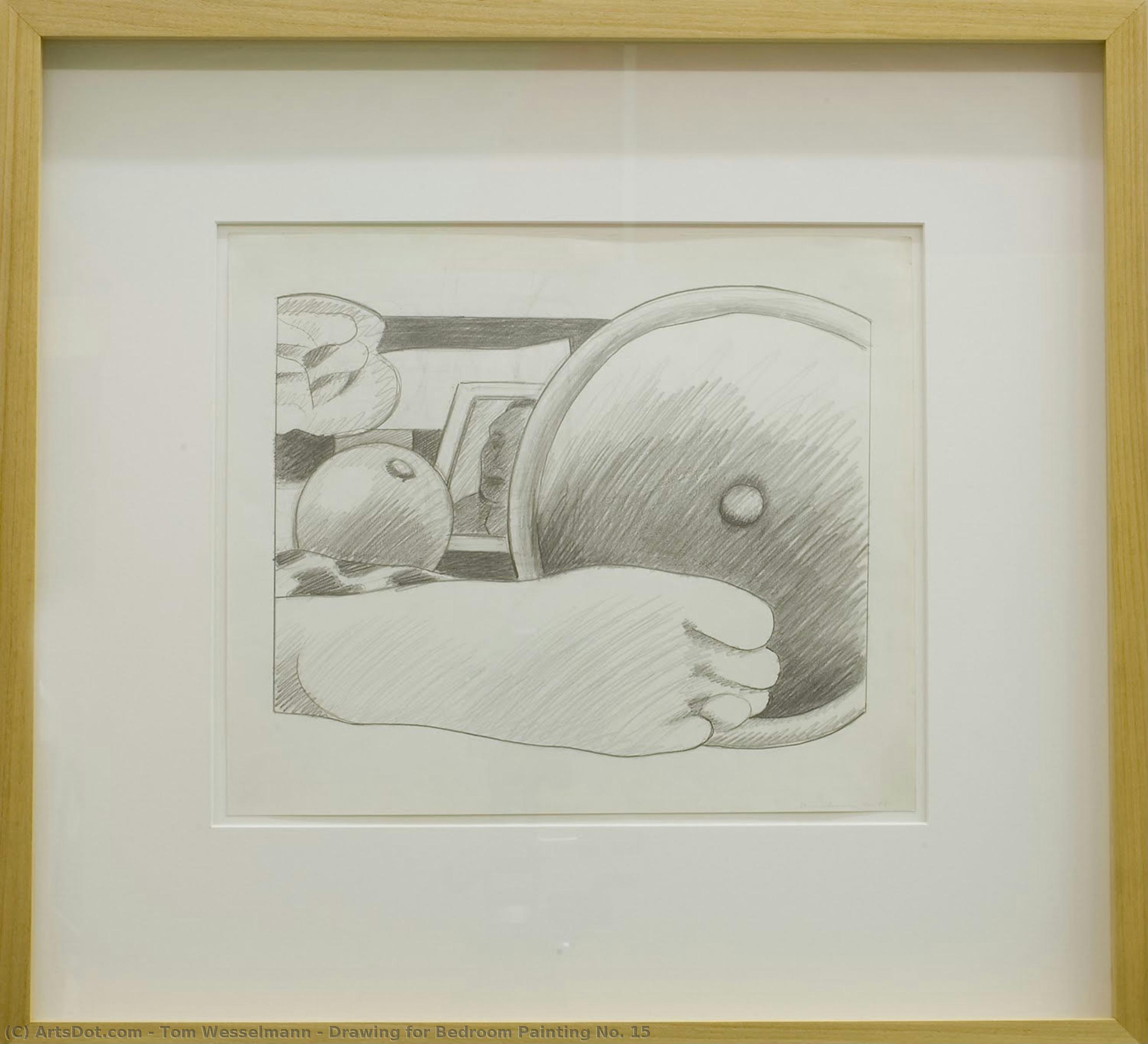 Drawing For Bedroom Painting No. 15 — Tom Wesselmann