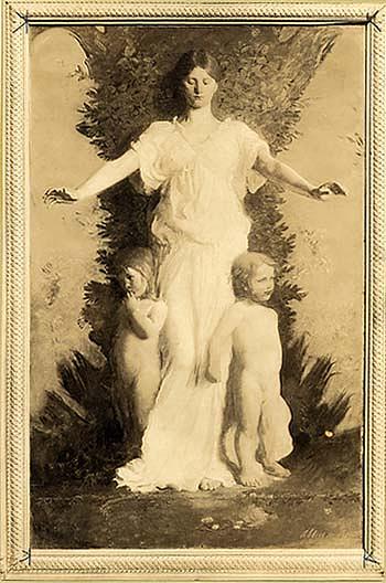 Caritas, (painting) — Abbott Handerson Thayer