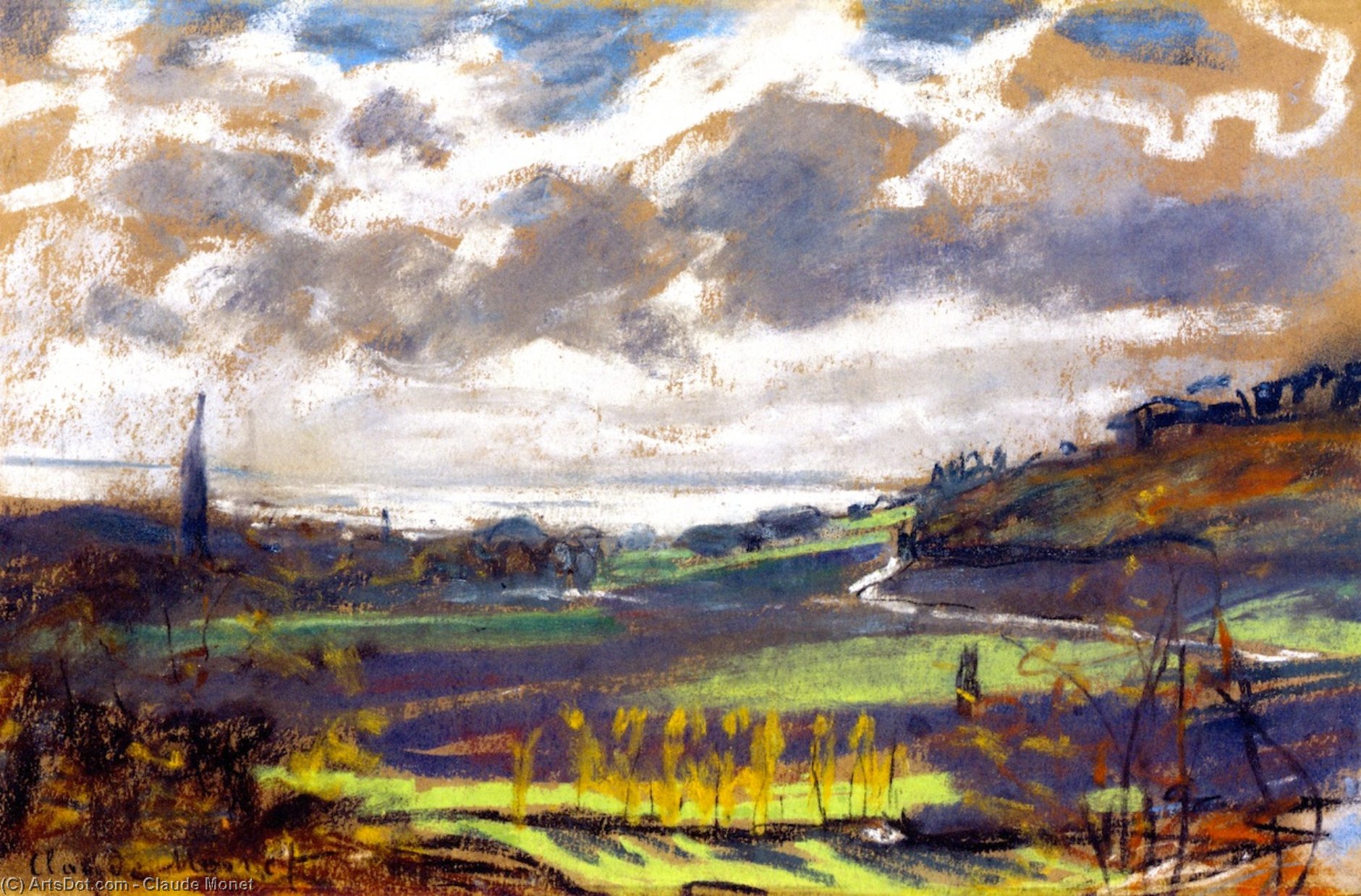 The Seine Estuary — Claude Monet