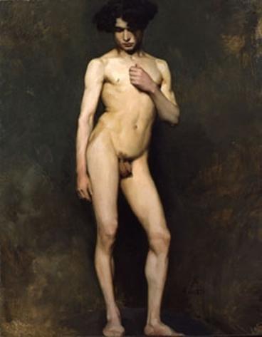 Male Nude 2 — Albert Edelfelt
