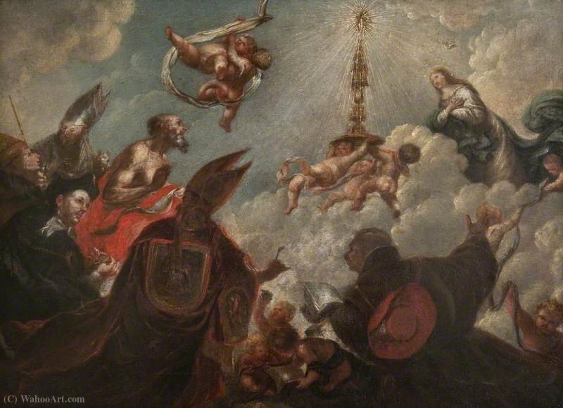 The Adoration Of The Blessed Sacrament — Francisco De Herrera