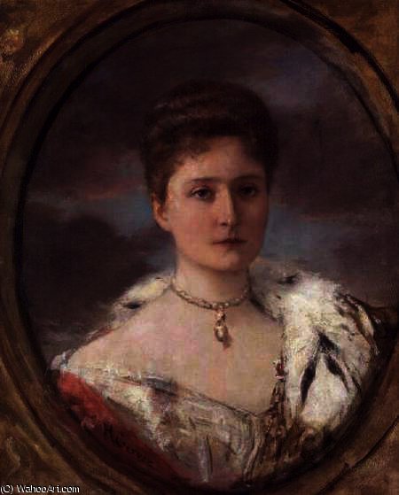 Portrait Of Tsarina Alexandra — Henri Gervex