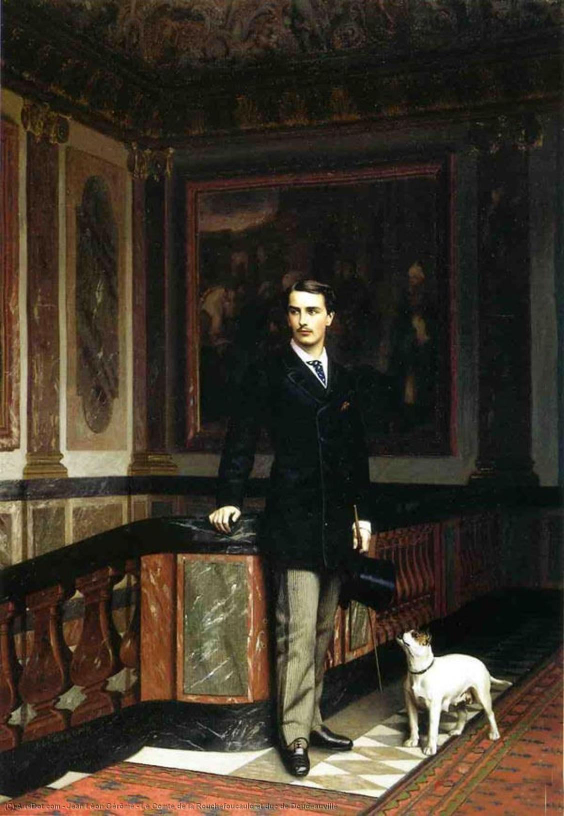 Le Comte De La Rouchefoucauld Et Duc De Doudeauville — Jean-léon Gérôme