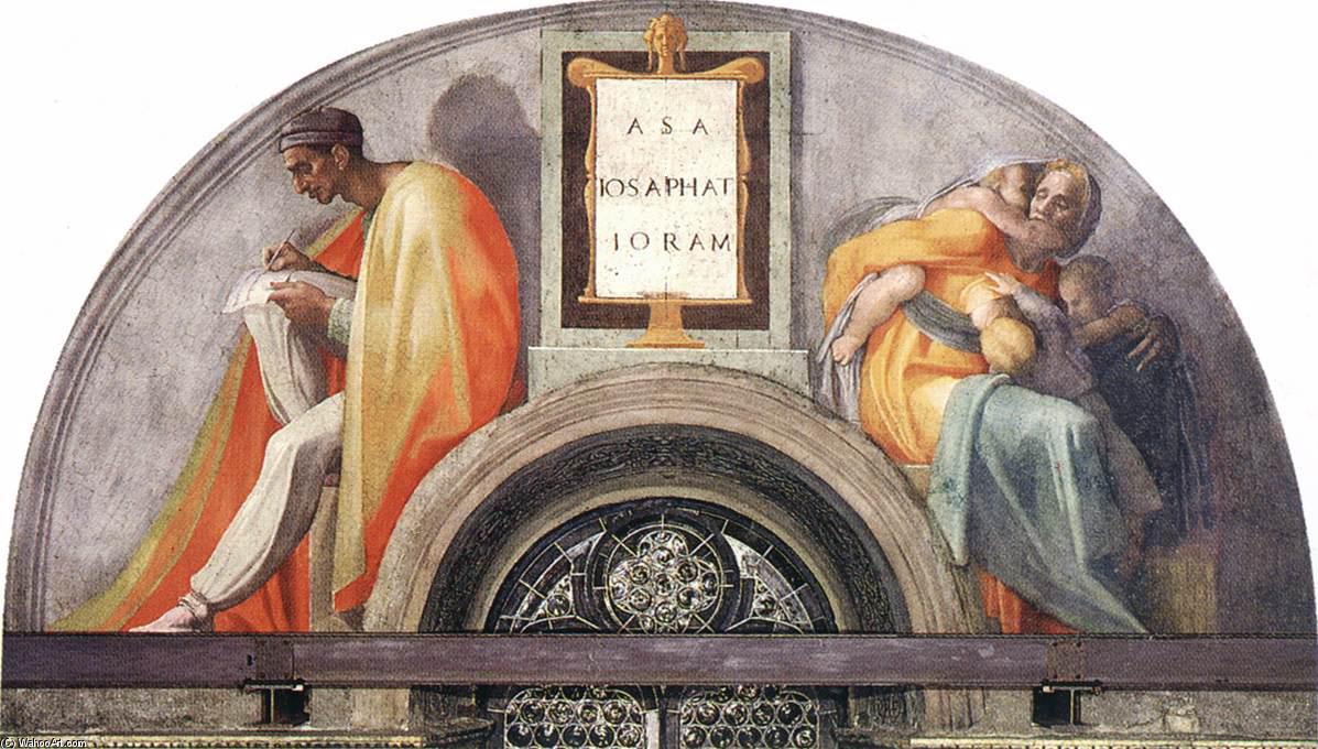 Asa - Jehoshaphat - Joram — Michelangelo Buonarroti