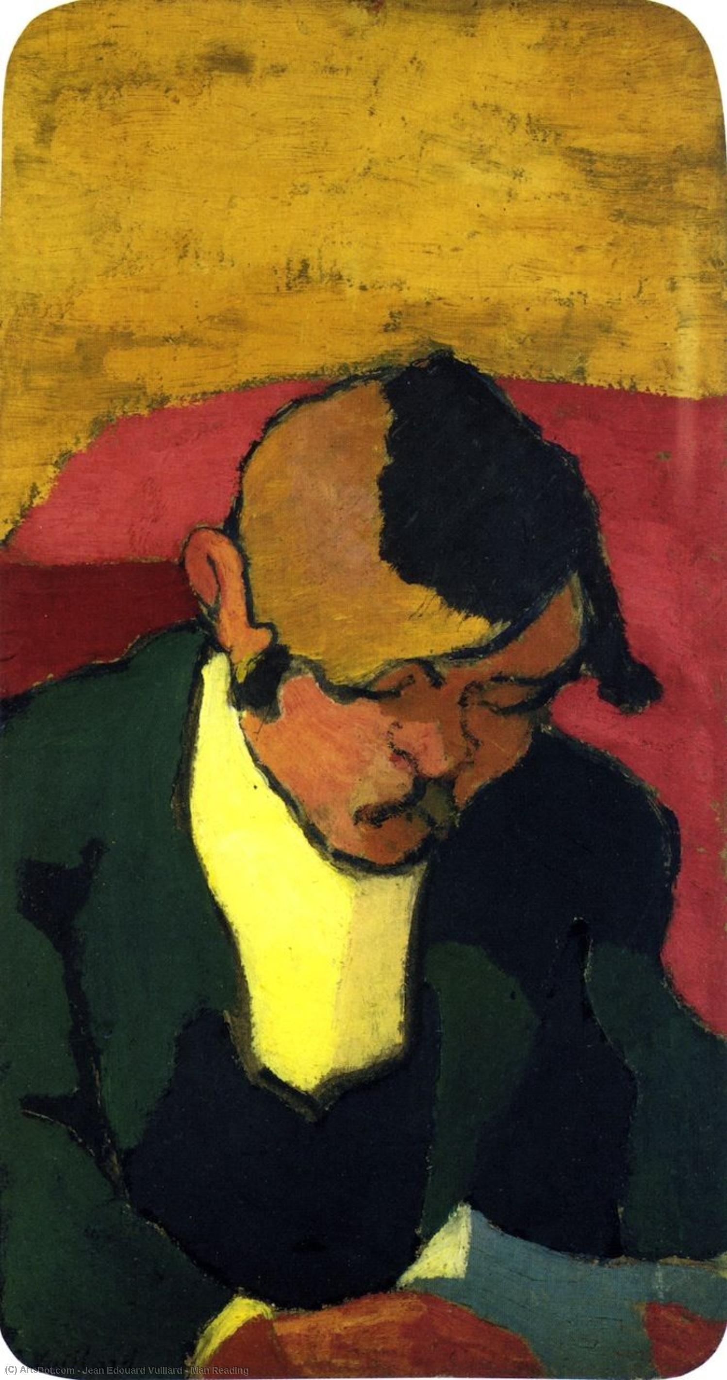 Man Reading — Jean-édouard Vuillard