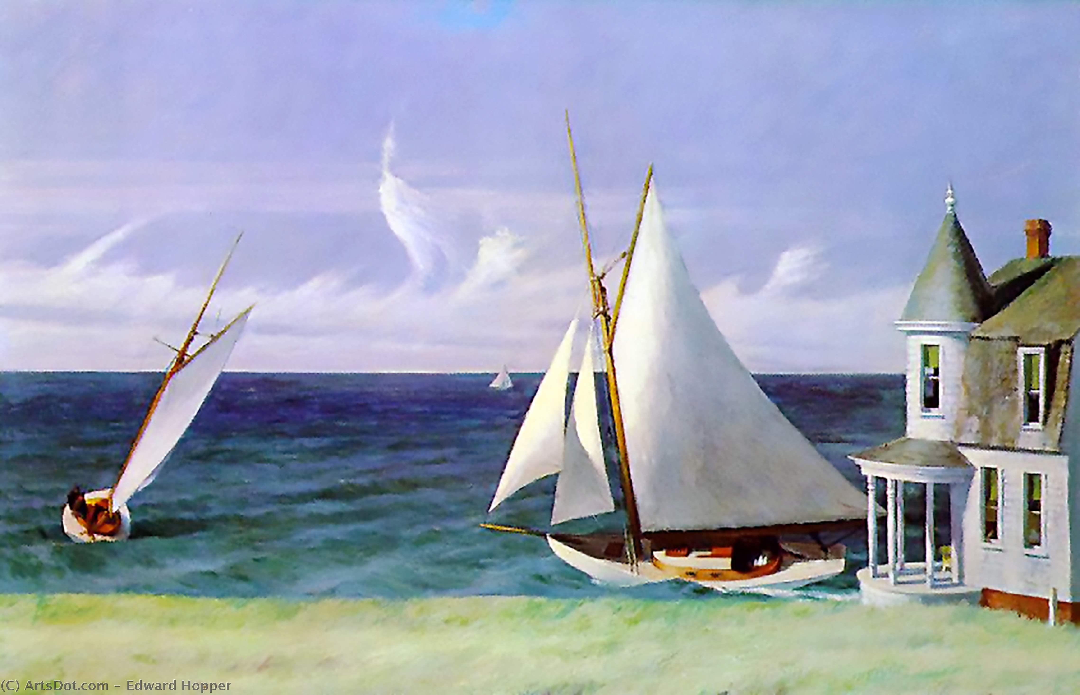 The Lee Shore, Private — Edward Hopper