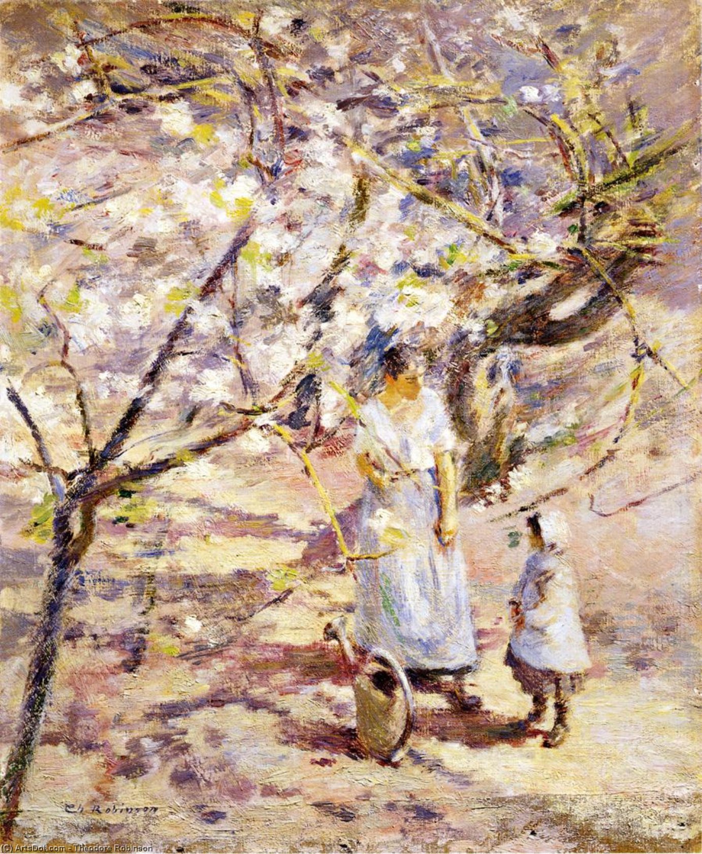 In The Orchard 1 — Theodore Robinson