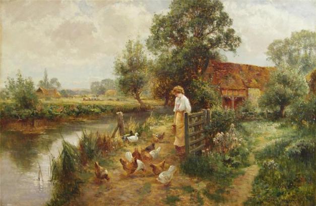 Feeding The Duck — Ernest Charles Walbourn