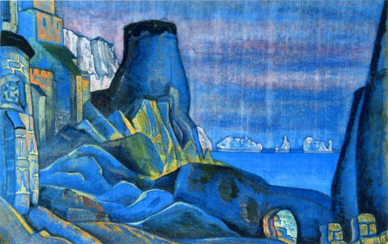 Tristan's Castle — Nicholas Roerich