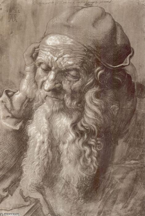 Man Aged 93 (brush ^ Ink On Paper) — Albrecht Dürer