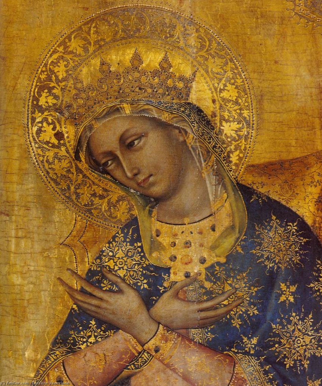 Lion Polyptych (detail) — Lorenzo Veneziano