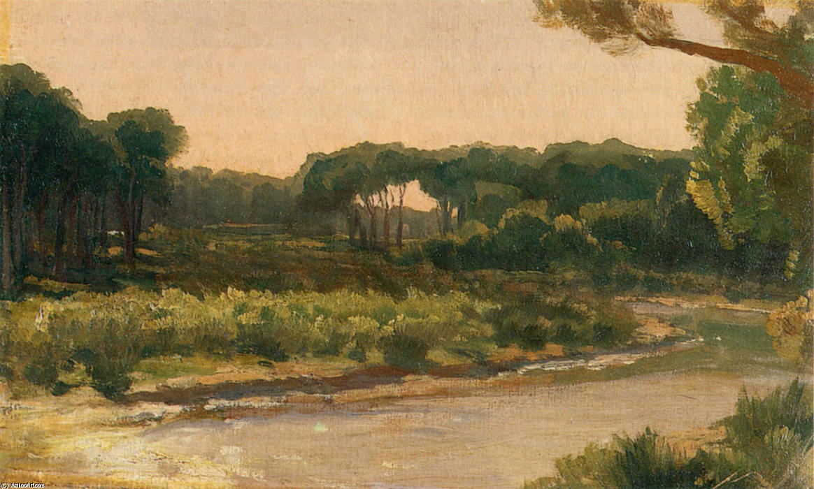 View On The Arno — Sir Frederic Lord Leighton
