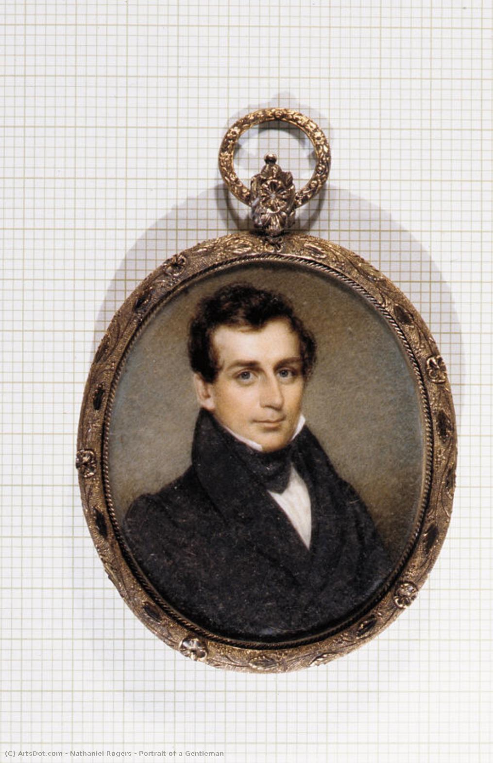 Portrait Of A Gentleman — Nathaniel Rogers