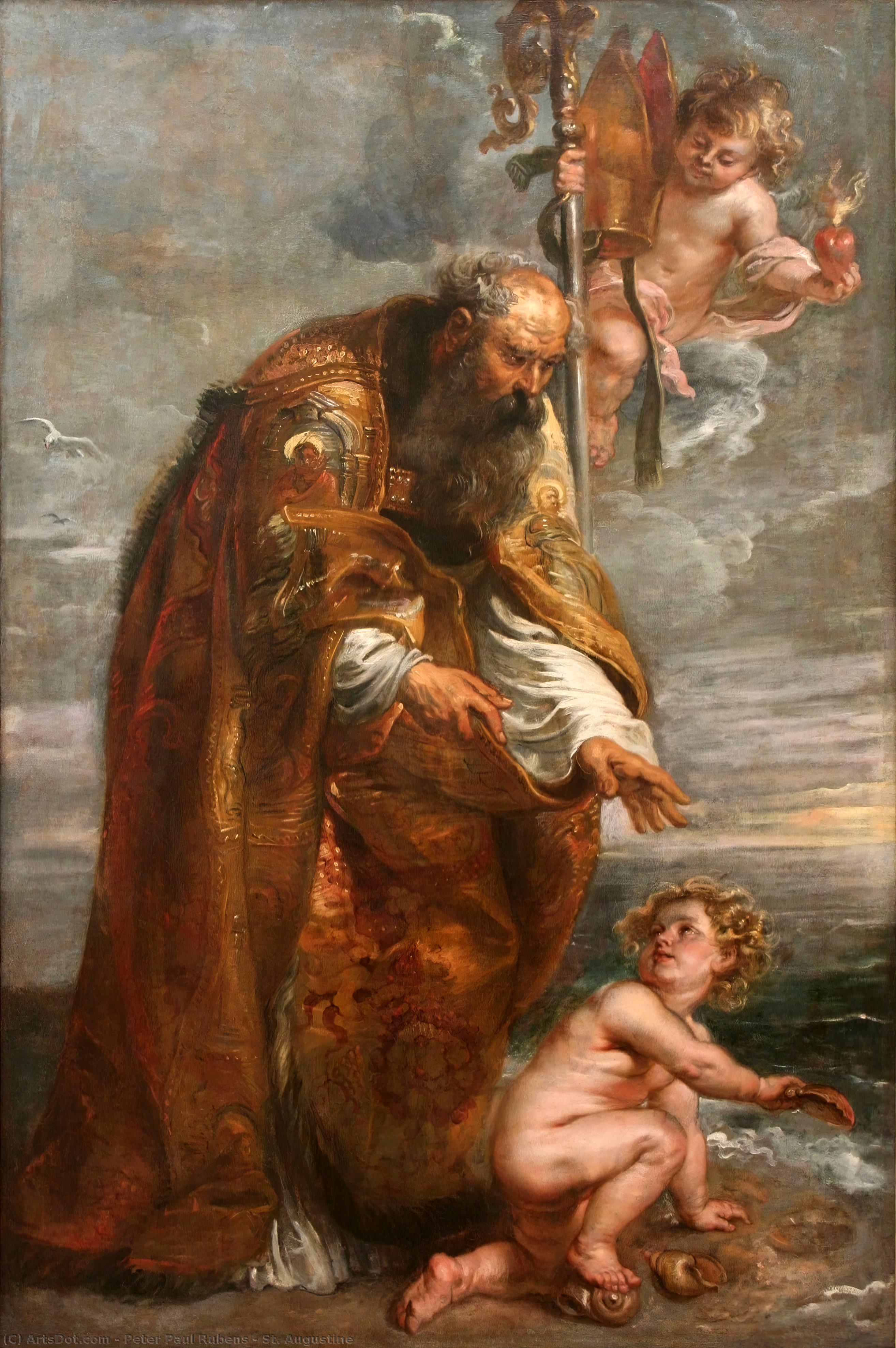 St. Augustine — Peter Paul Rubens