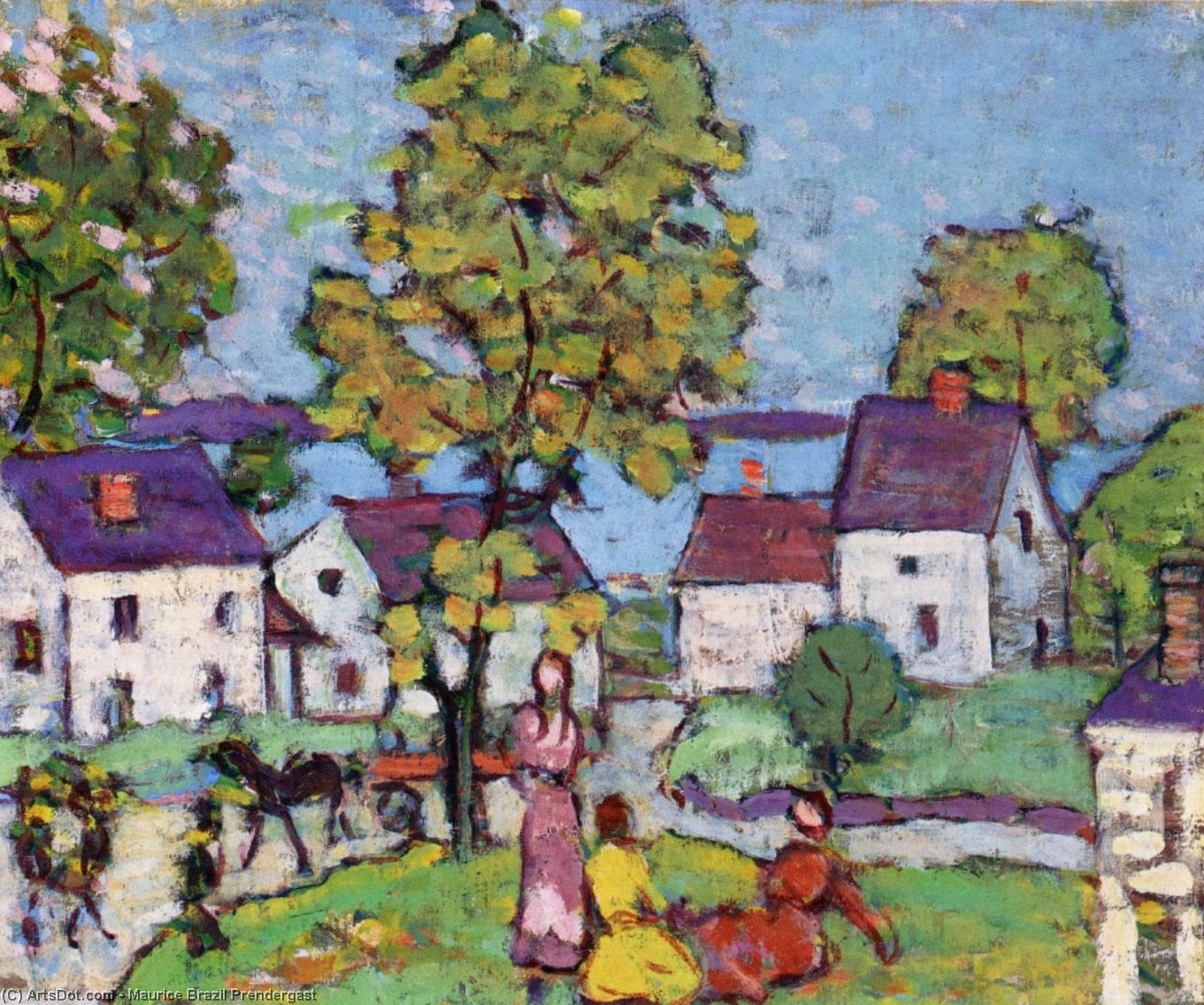 Marblehead — Maurice Brazil Prendergast
