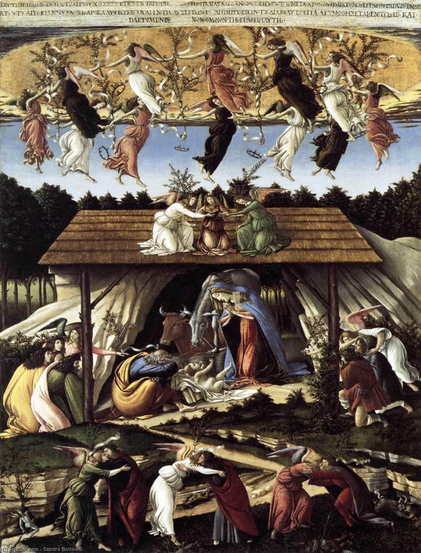 The Mystical Nativity — Sandro Botticelli