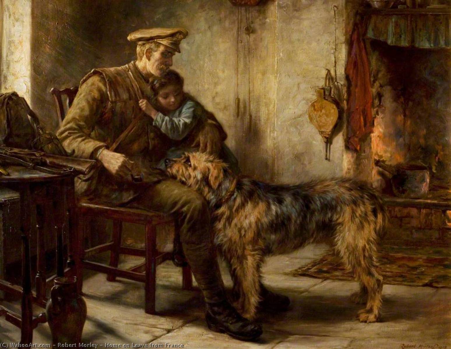 Home On Leave From France — Robert Morley