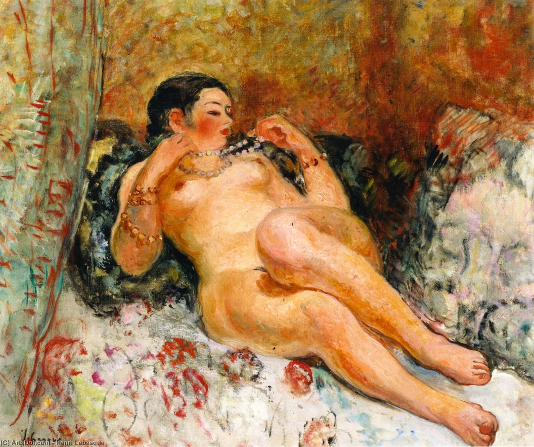 Nude Lying Down — Henri Lebasque