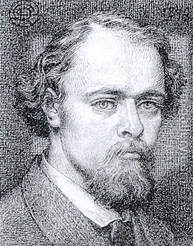 Self Portrait — Dante Gabriel Rossetti