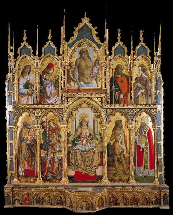 Polittico Di Monte San Martino — Carlo Crivelli