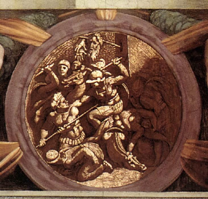 Medallion (15) — Michelangelo Buonarroti