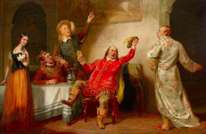Malvolio And Sir Toby (from William Shakespeare's 'twelfth Night', Act Ii, Scene Iii) — George Clint