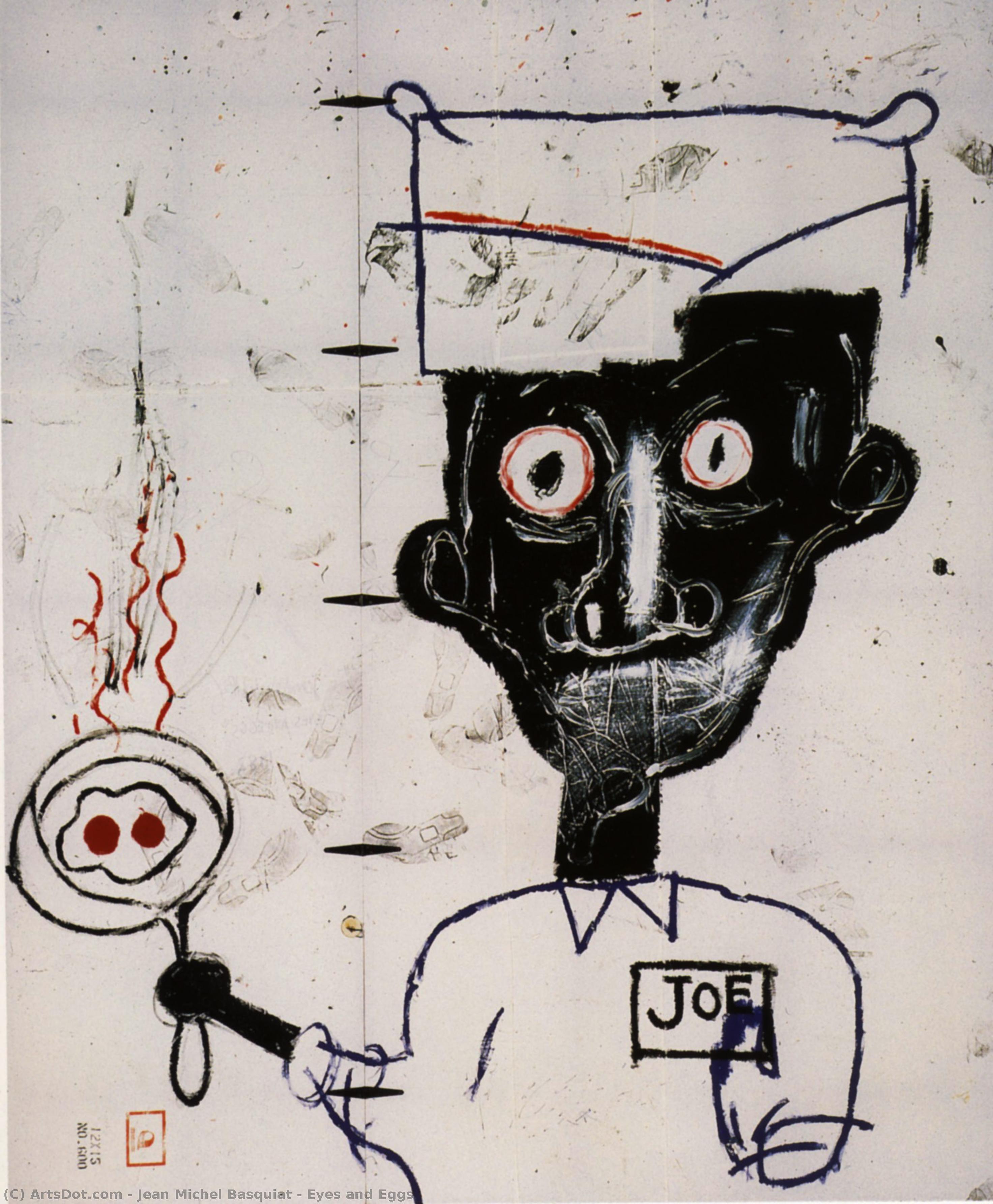 Eyes And Eggs — Jean Michel Basquiat