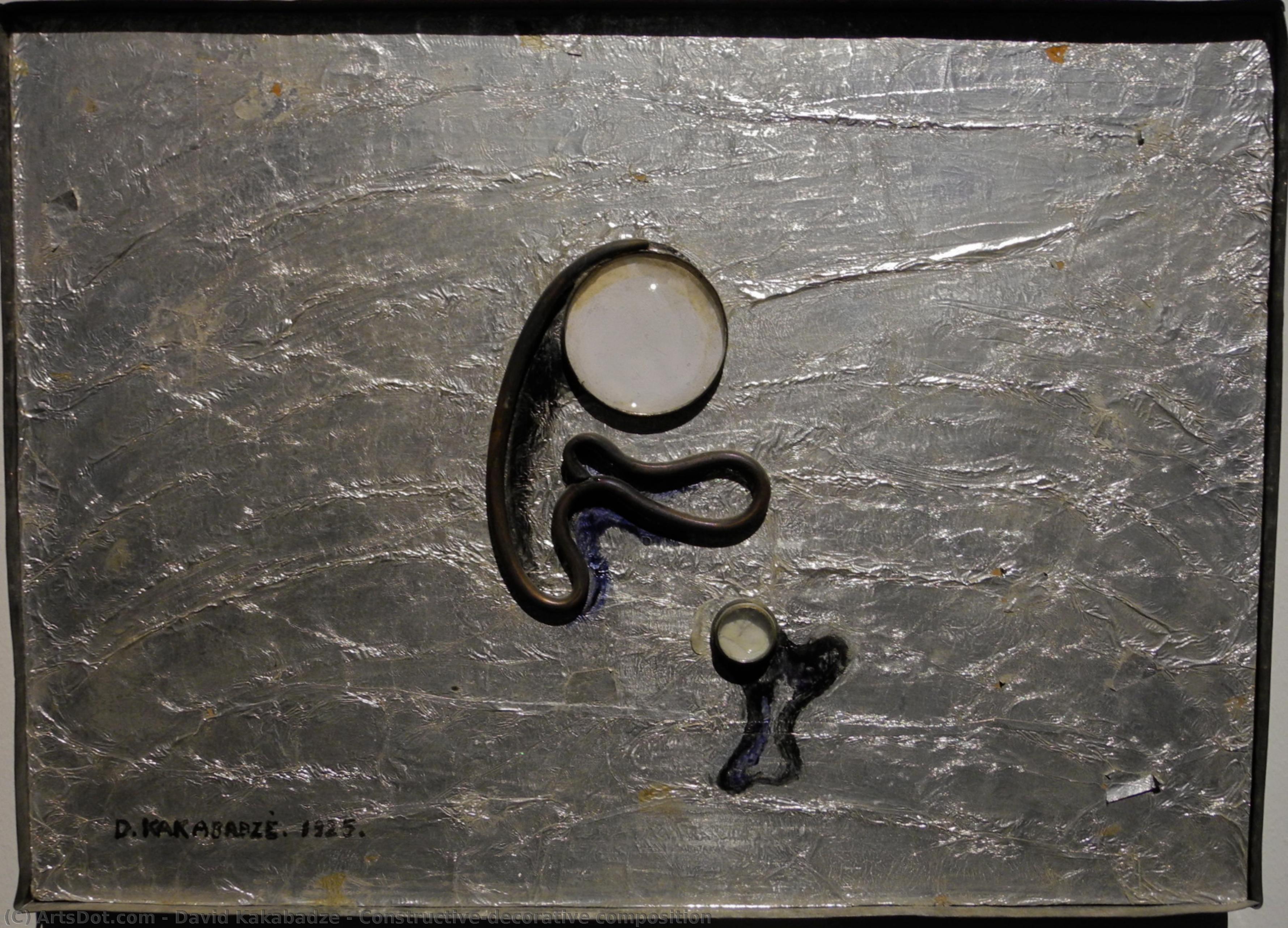 Constructive-decorative Composition — David Kakabadze