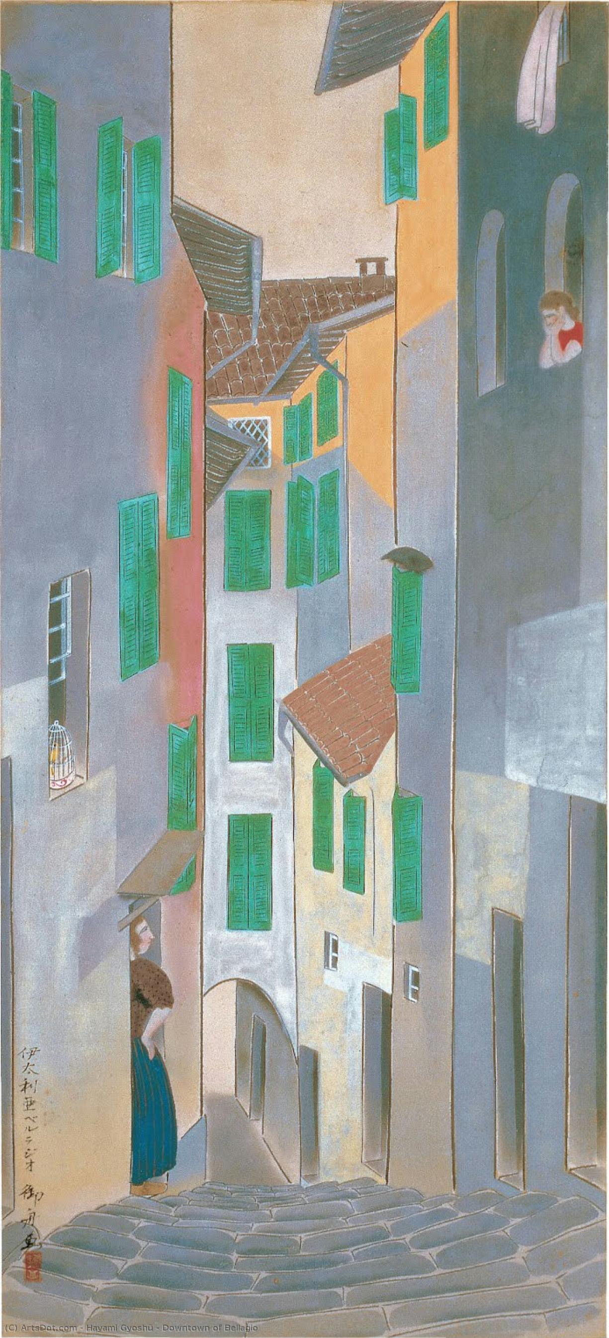 Downtown Of Bellagio — Hayami Gyoshū