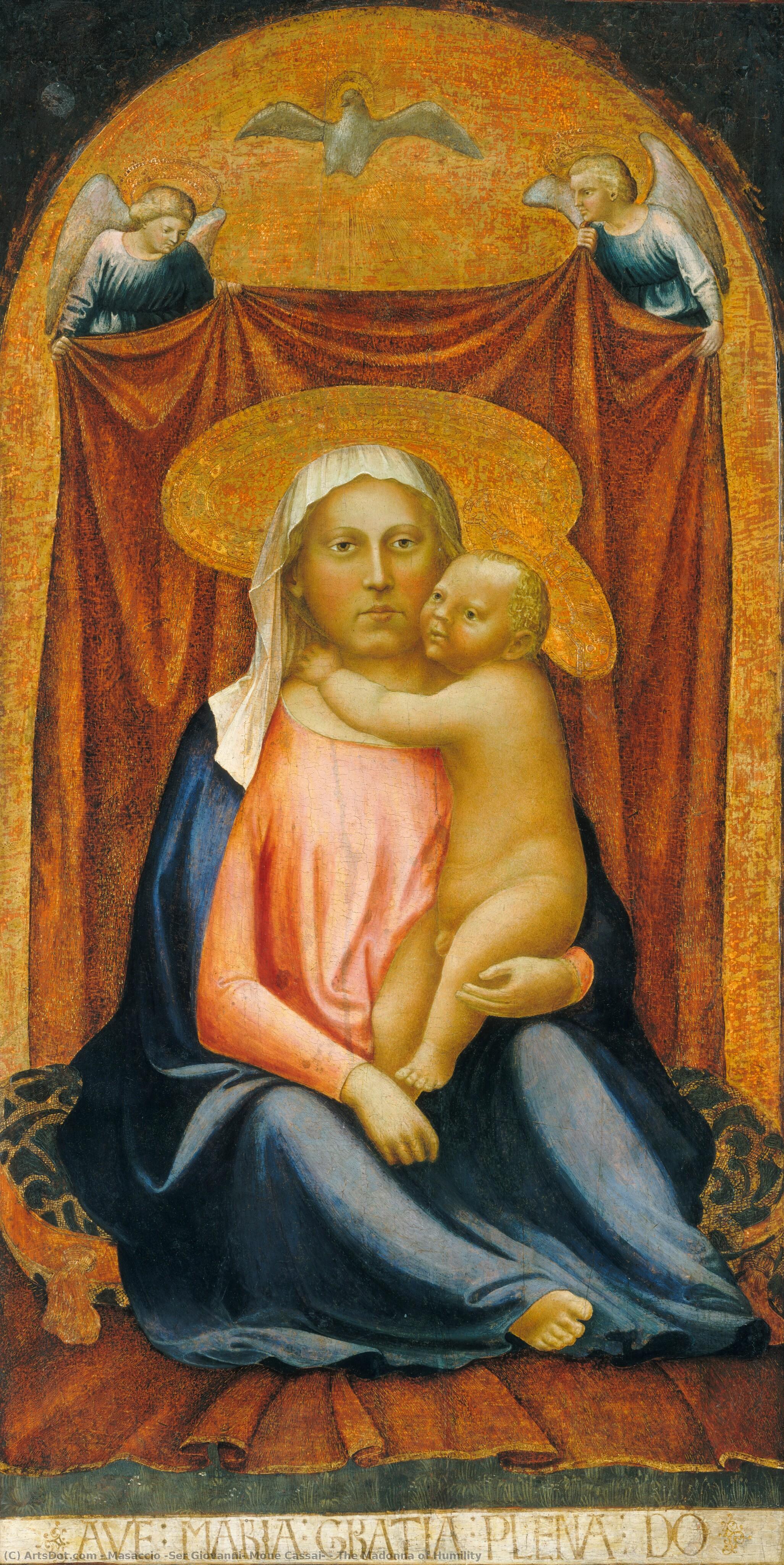 The Madonna Of Humility — Masaccio