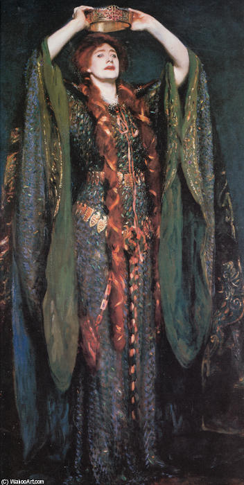 Miss Ellen Terry As Lady Macbeth — John Singer Sargent