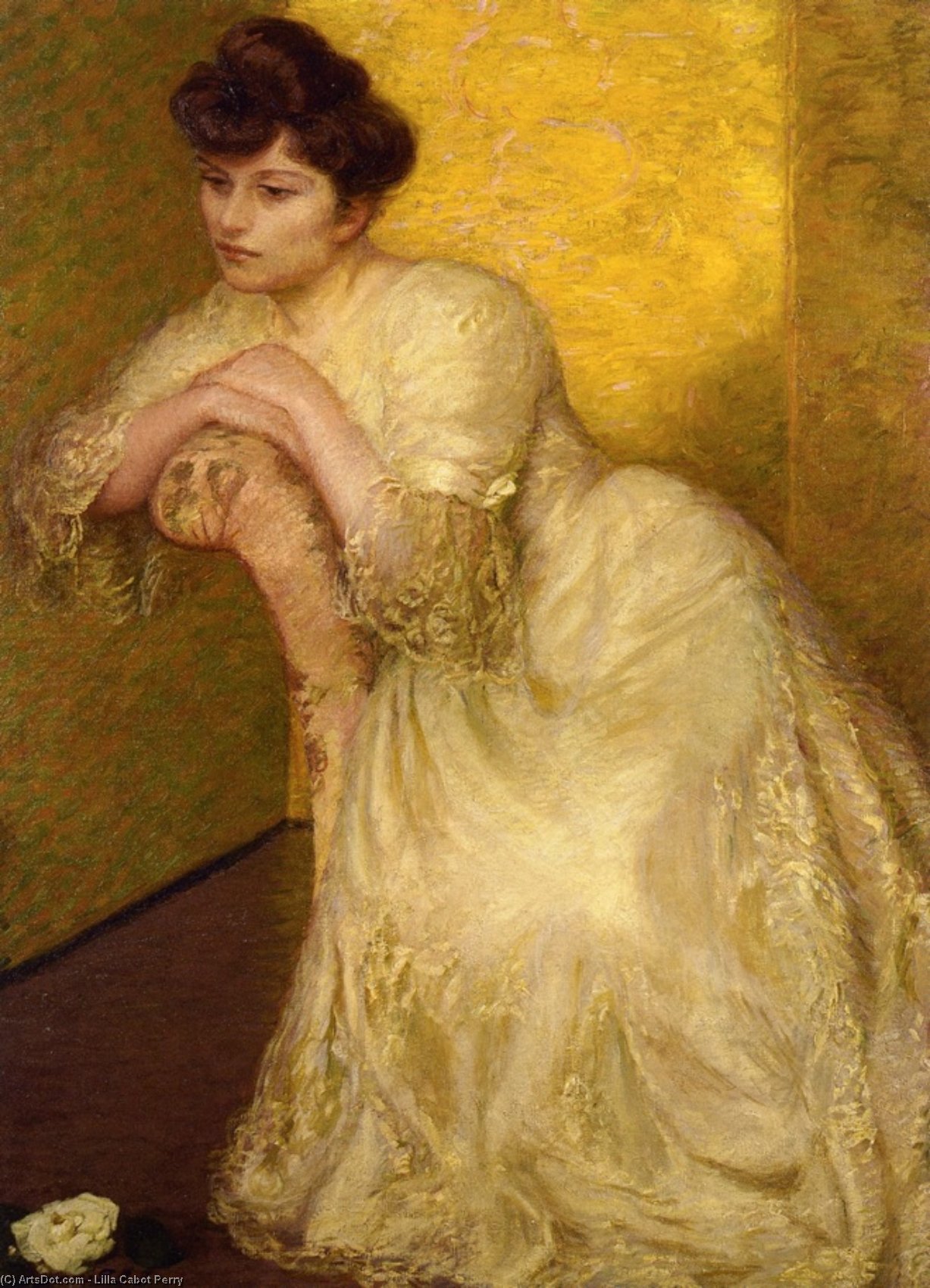 The Yellow Screen — Lilla Cabot Perry