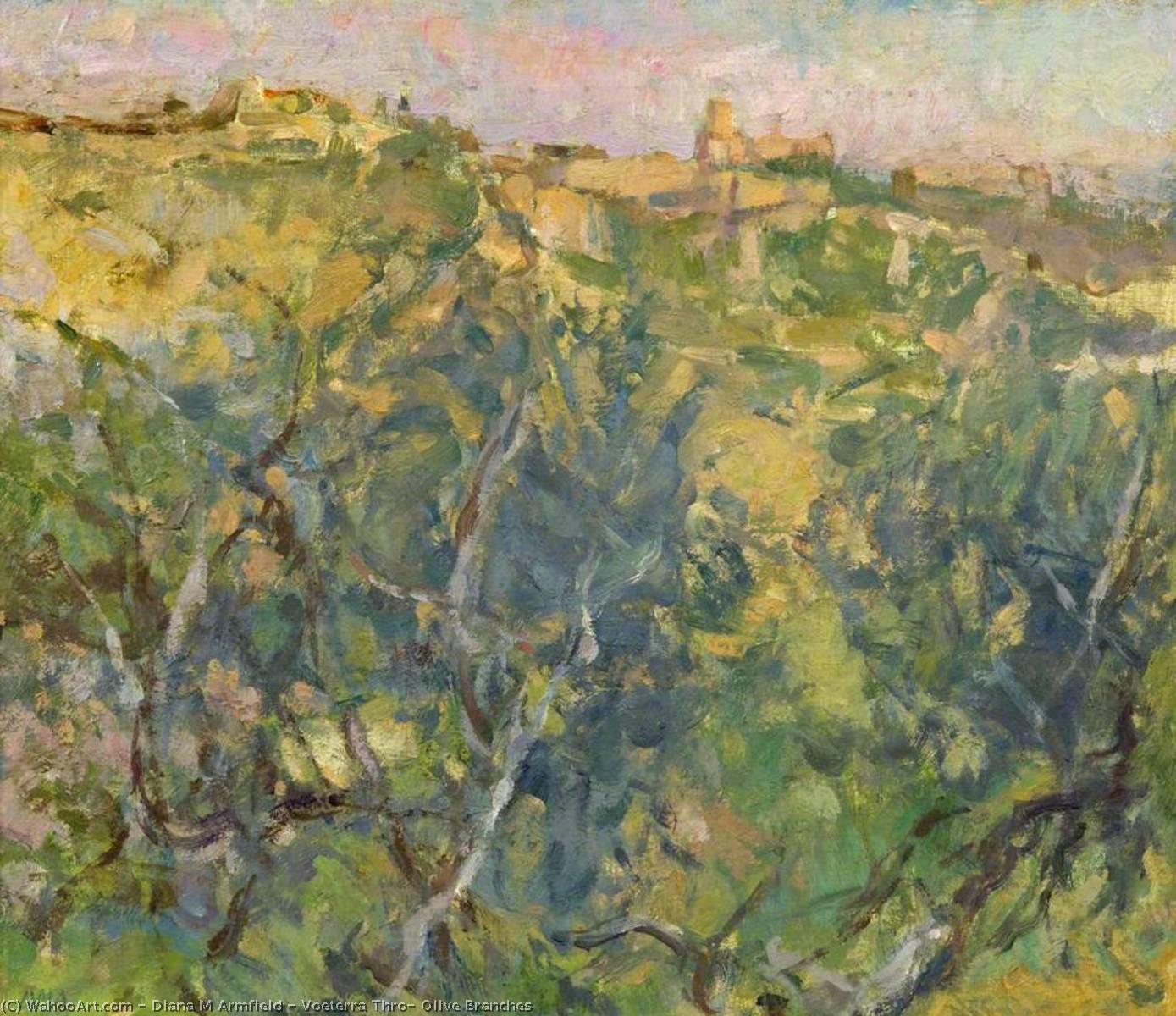 Voeterra Thro' Olive Branches — Diana M Armfield
