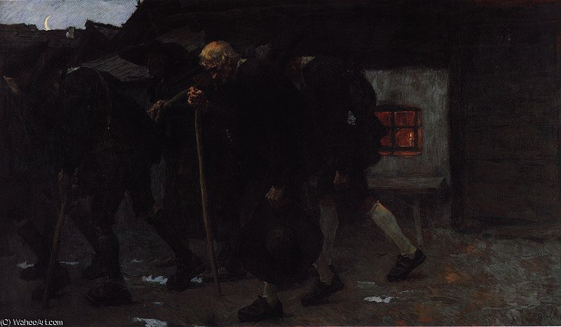 After The Peace Agreement — Albin Egger Lienz