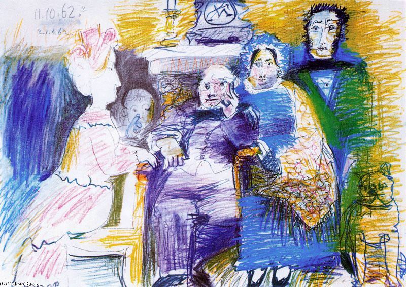 Family Portrait 1 — Pablo Picasso