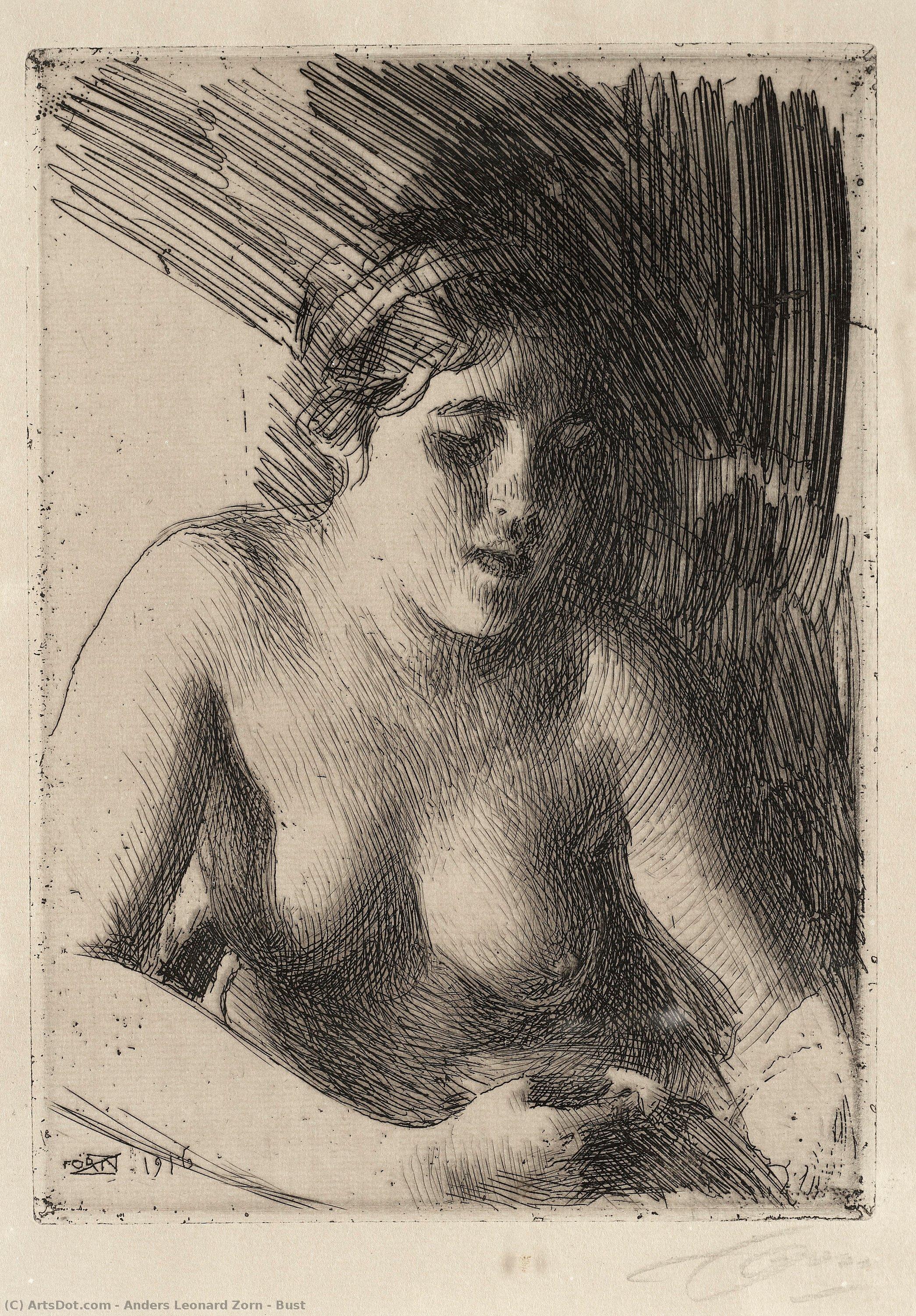 Bust — Anders Leonard Zorn